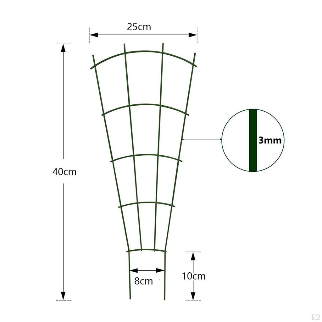 Садовая решетка для вьющихся растений, решетка для горшечных растений, стойка для растений, опора