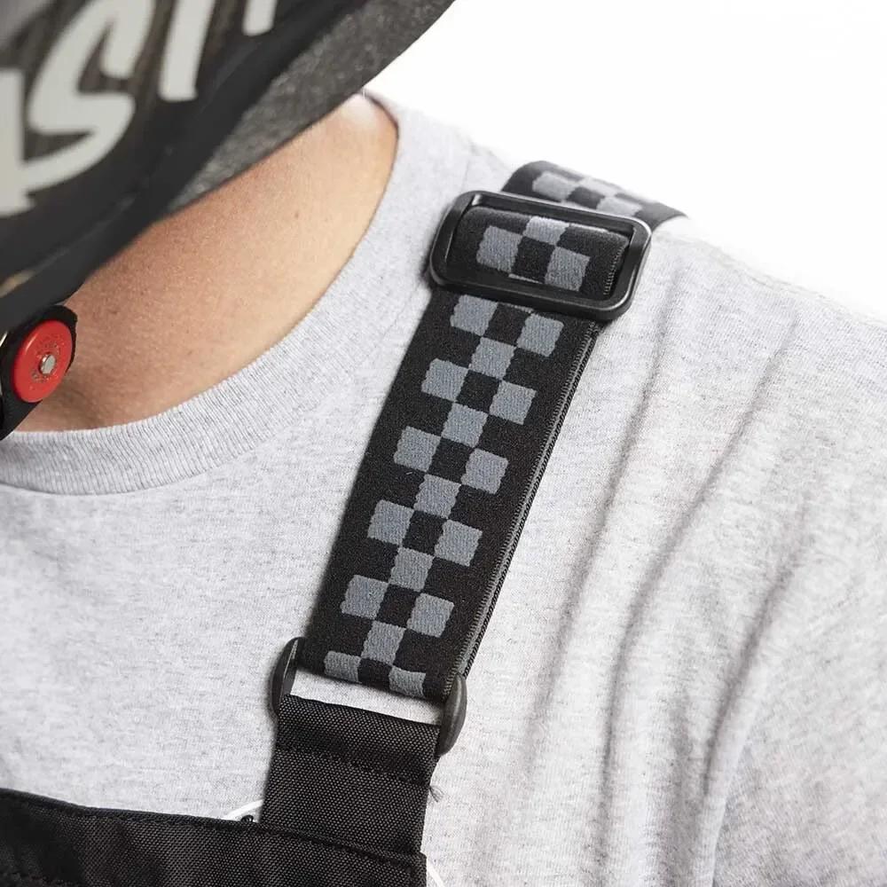 Новые внедорожные брюки на лямках, штаны для гонок на мотоцикле и горном велосипеде, дышащие, быстросохнущие, эластичные и удобные штаны для велоспорта