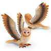 Realistic Owl Wildlife Animal Pvc Model For Kids Learning And Collecting
