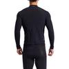 Li-Ning Comfortable Casual Simple Zipper Warm Slim Fit Long Sleeve Cycling Jersey Men Jersey Black LCUY095-1