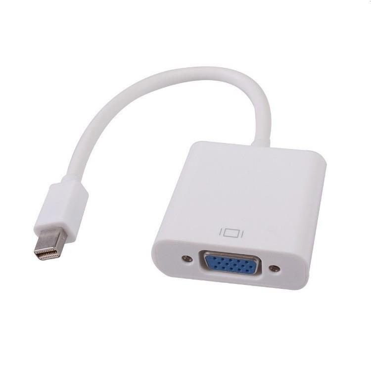 Mini DP to VGA Thunderbolt Adapter Cable for Laptop Connection