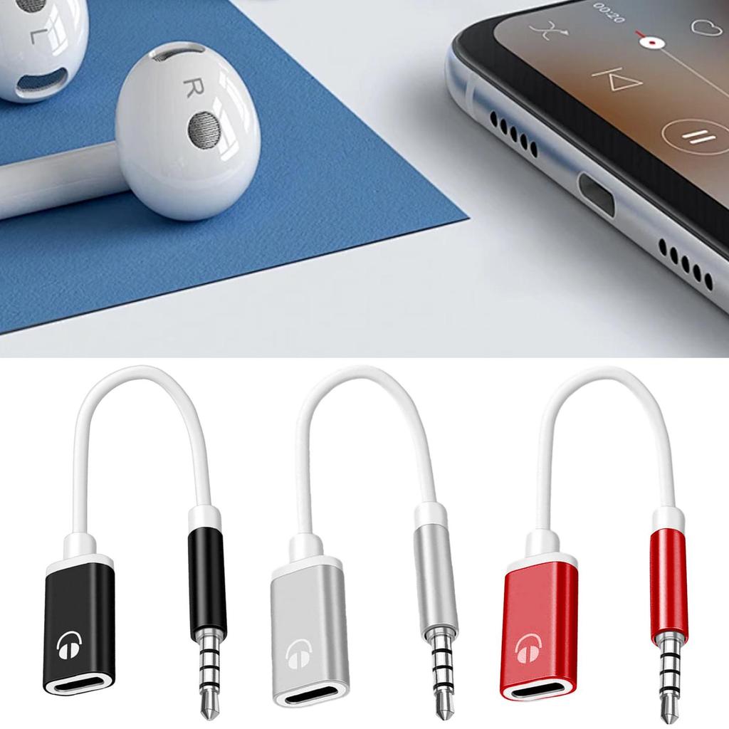 Кабель-переходник USB C на Aux для аудио, 3,5 мм разъем, конвертер Type-C, адаптер для наушников, аудиоадаптер для наушников, кабель 3,5 мм штекер