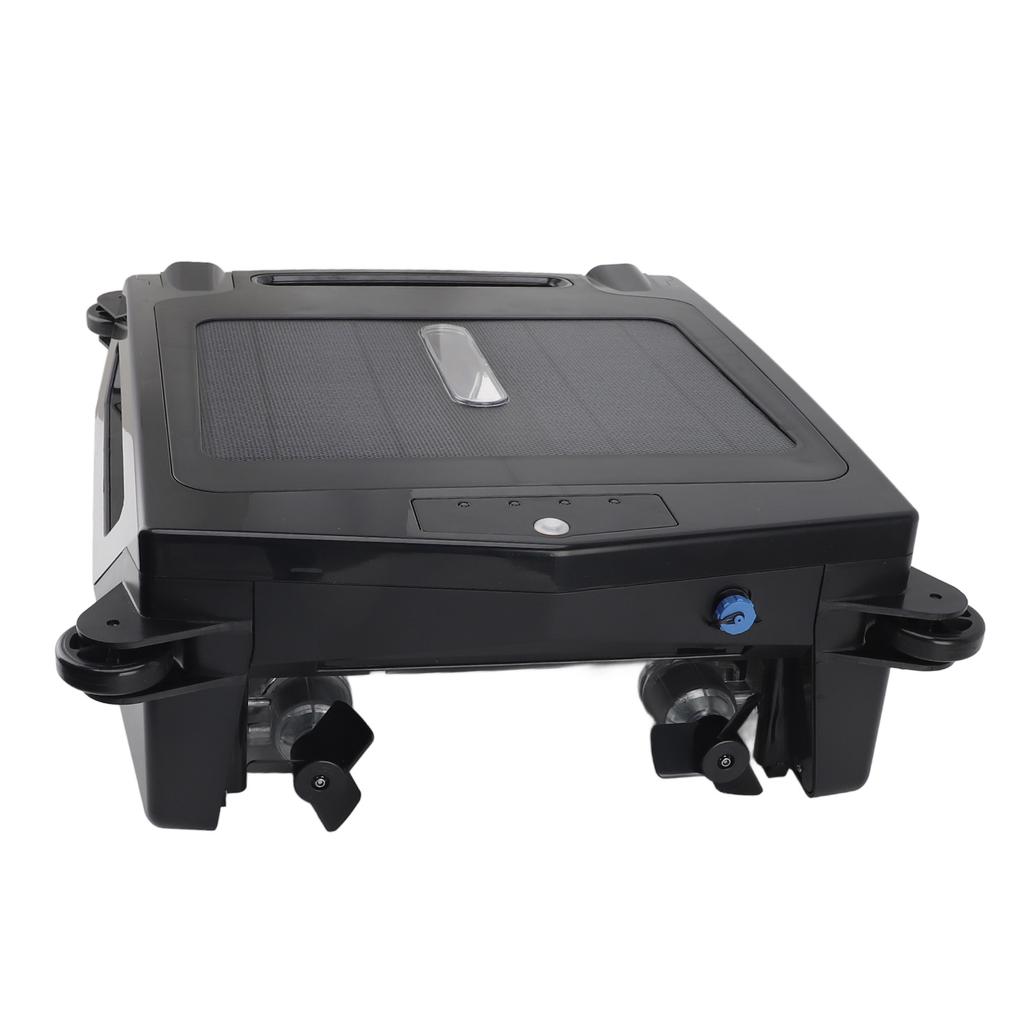 Automatic Robotic Pool Cleaner 80square Meters 400um Brushless Motor Solar Robotic Pool Skimmer with Auto