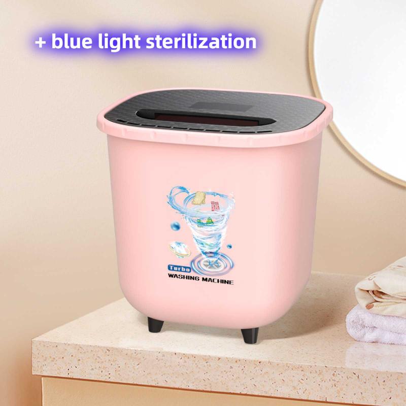 Мини-стиральная машина с прямым и обратным вращением, портативная стиральная машина с автоматическим отключением питания, турбо-стиральная машина