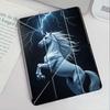 Чехол для планшета для iPad Mini 6 7 Pro 2025 Pro 11-го 10-го 9-го 8-го 7-го 12,9 дюйма Air 4 5 M3 M2 1 2 M4 11 дюймов Держатель Чехол Белая Лошадь