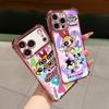 Cool Girl P-Powerpuffs Phone Case for Samsung Galaxy A57 A56 A55 A54 A53 A52 A37 A36 A16 A06 4G 5G Anti-drop Transparent Cover