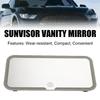 3 Led Light Modes Stepless Dimming Visor Makeup Mirror Rechargeable Sensor Cosmetic Mirror Large Screen Car Vanity Mirror
