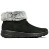 Skechers В дорогу Радость Тепло и Комфорт Короткие Снегоступы Женские ботинки Черный 144003-BKGY