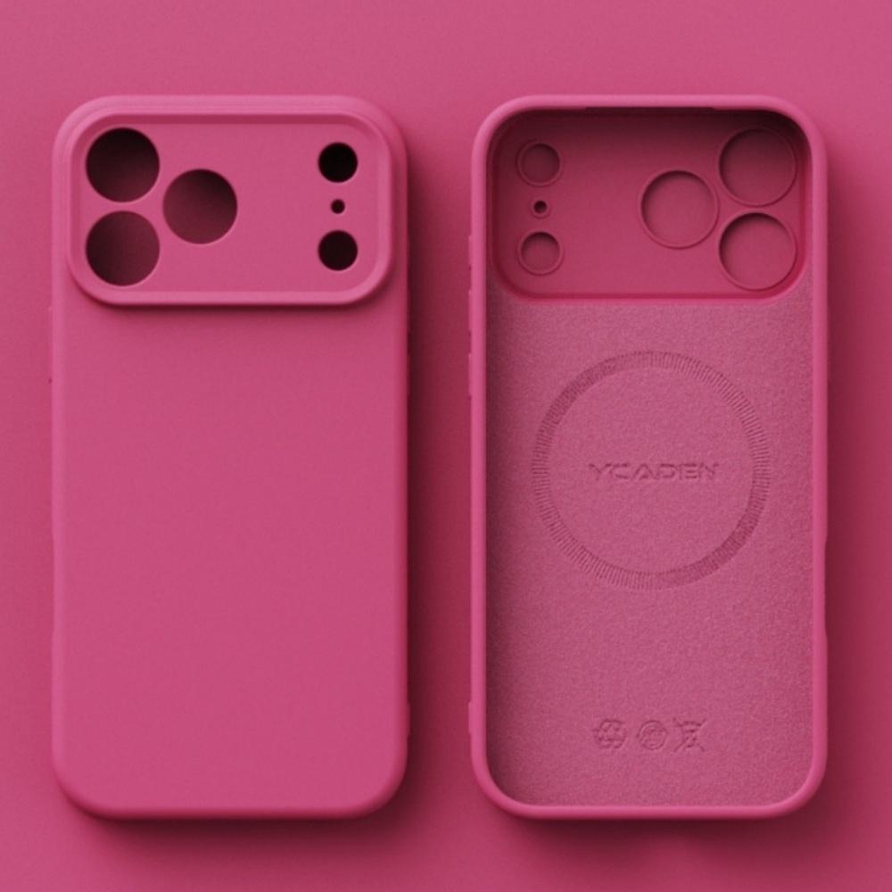 Original For Magsafe TPU Shockproof Case For iPhone 17 Pro Max Air 17 Pro Wireless Charging Liquid Silicone Camera Protect Case