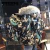 Plus Size Down Jacket Large Fur Collar Hooded Coat Men's Warm Down Padded Jacket Winter Thickened Warm Down Coat Camouflage Clothing