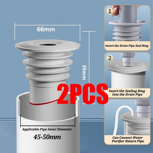Силиконовый уплотнитель для канализации в ванной комнате, уплотнитель для кухонной раковины, заглушка для канализационной трубы, уплотнитель для стиральной машины, препятствующий появлению запаха, соединитель для слива в полу