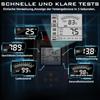 Тестер автомобильного аккумулятора 12 В 24 В Тестер зарядки автомобильного аккумулятора Тестер нагрузки автомобиля Тестер системы зарядки Инструмент тестового сканирования Цифровой анализатор генератора переменного тока аккумулятора
