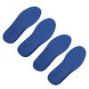 2 Pairs Insoles Ice Silk Breathable Heavy Duty Support Anti Slip Fatigue Relief Foot Pads for Outdoor Travel Work