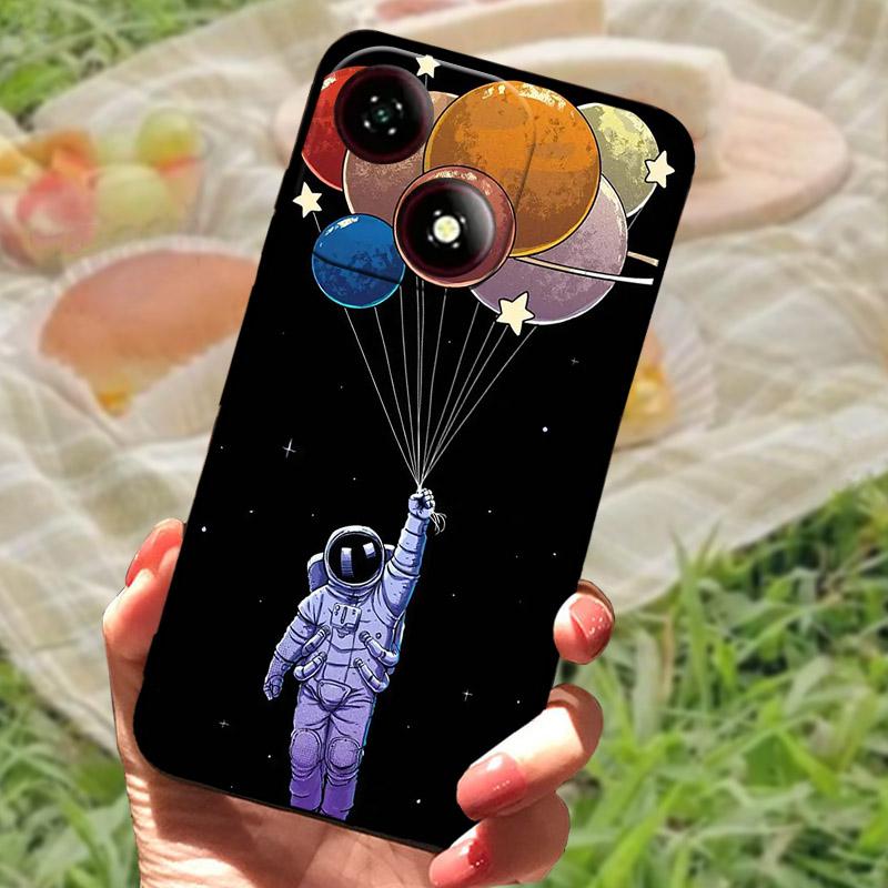 For ZTE Blade A35E /A35/A55 Case Fashion Cartoon Soft Silicone Phone Back Cover For ZTE A35E Shockproof Case A35 E A 35 Shell