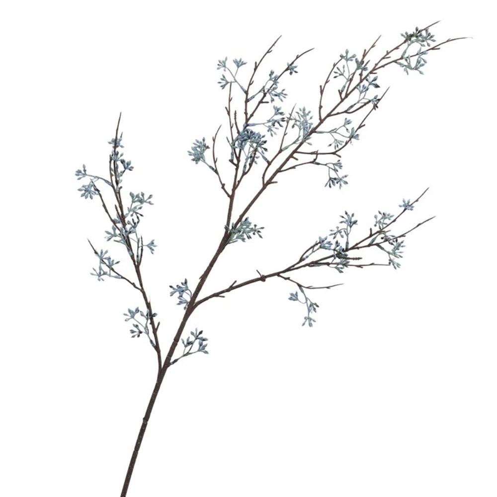 Handmade Artificial Eucalyptus Berries Green Plants Plastic Eucalyptus Nut Branch Floral Arrangement Real Touch Fake Plants