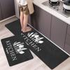 Anti Fatigue Kitchen Mat, OneHouse Non Slip Thick Cushioned Kitchen Rug Heavy Duty Comfort Standing Mats Waterproof Kitchen Carpet