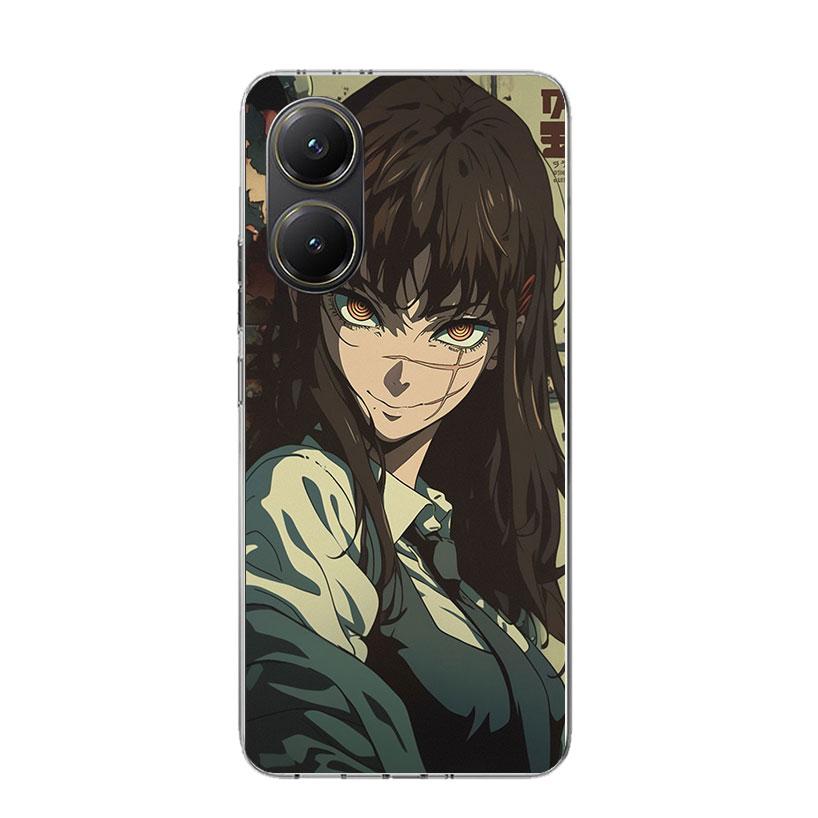 Чехол для телефона C-Chainsaw Man Yoru War Devil для Xiaomi Poco F7 Ultra X7 X6 Pro X5 Redmi 15 15C 13 13C 12 12C 10 10A 10C 9 9A 9C 9T