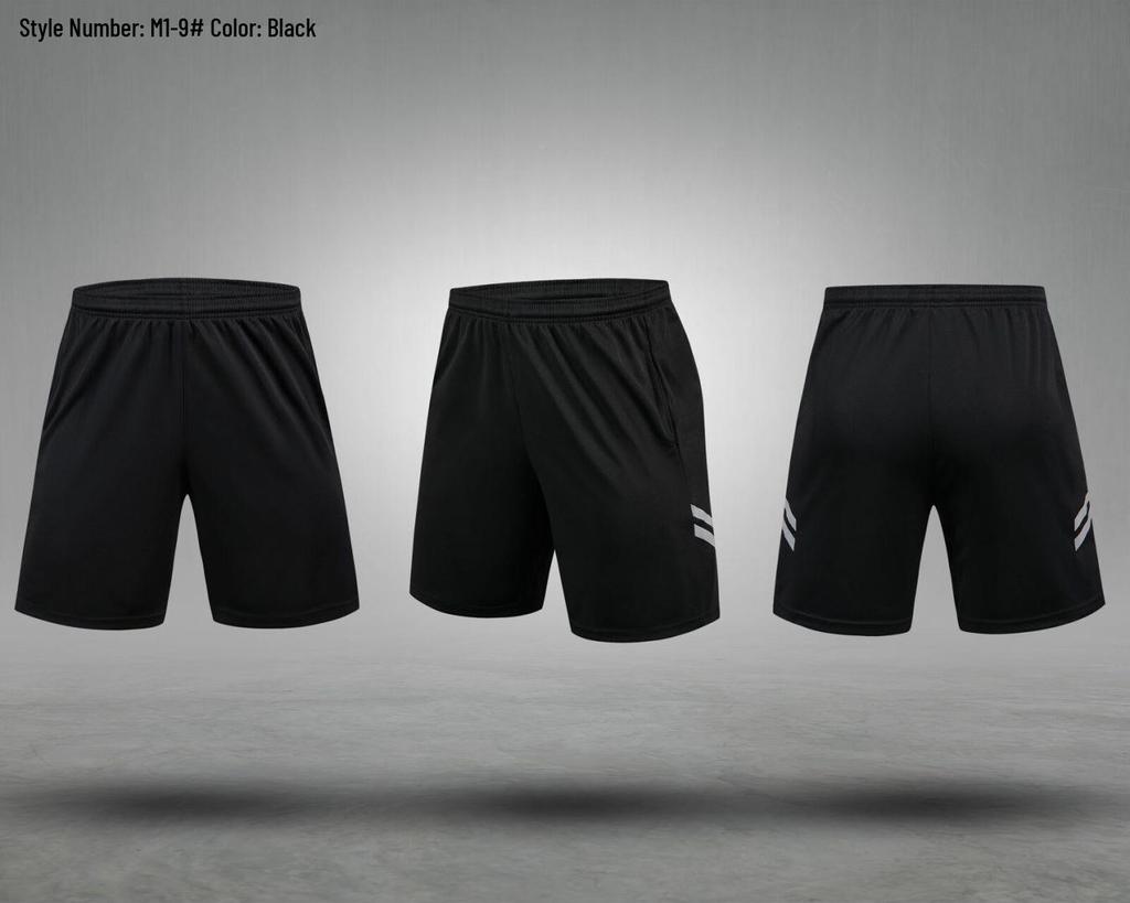 Breathable Adult Football Kit: Sweat-Wicking Jersey & Shorts Set with Short Sleeve Training Top Referee Uniform