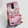 Casing For LG K10 2017 Case M250 X400 LGM-K121K LGM-K121L Cute Cat Cartoon Back Cover For LG K10 2018 Shockproof Bumper Housing