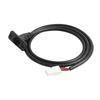 Strong Power Cord Strong ABS Power Cord Electric Scooters Replacement Charging Cable Easy to Carry Cord for ZT3