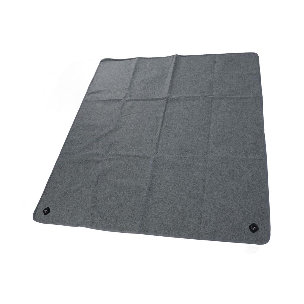 Одеяло с подогревом, электрическое, 63x59 дюймов, 3 уровня нагрева, двойной контроль, автоматическое выключение, можно стирать, быстрый нагрев