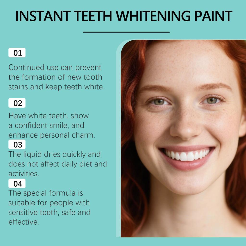 Feimuko Teeth Care Paint Gentle Clean Dental Surface Stains Fresh Breath Daily Convenience Care Paint Portable