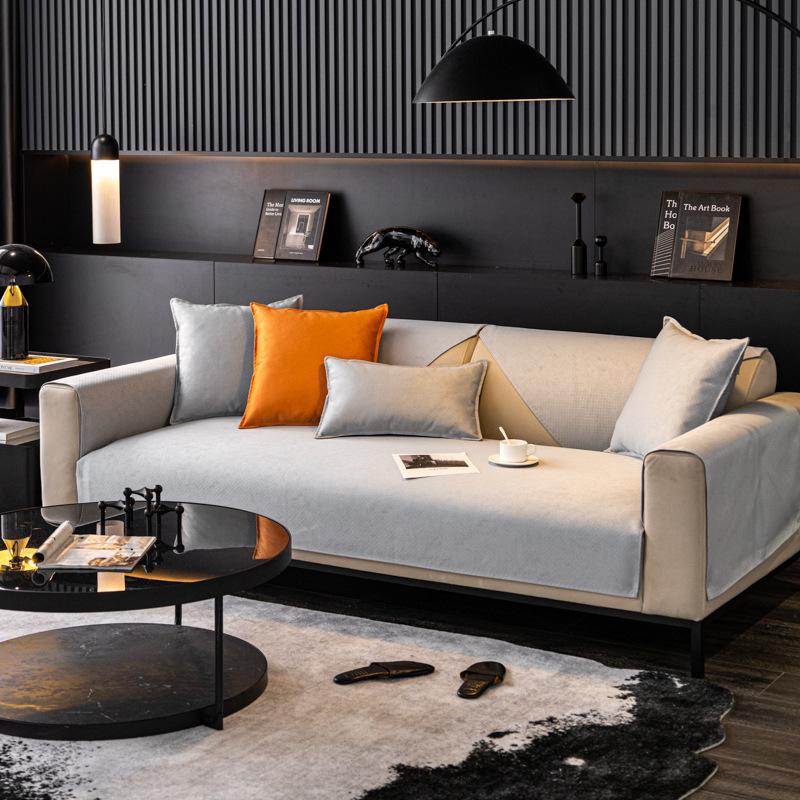 Waterproof Sofa Cushion Anti-Scratching Four Seasons Universal Non-Slip Modern Pet Overlay Sofa Covers