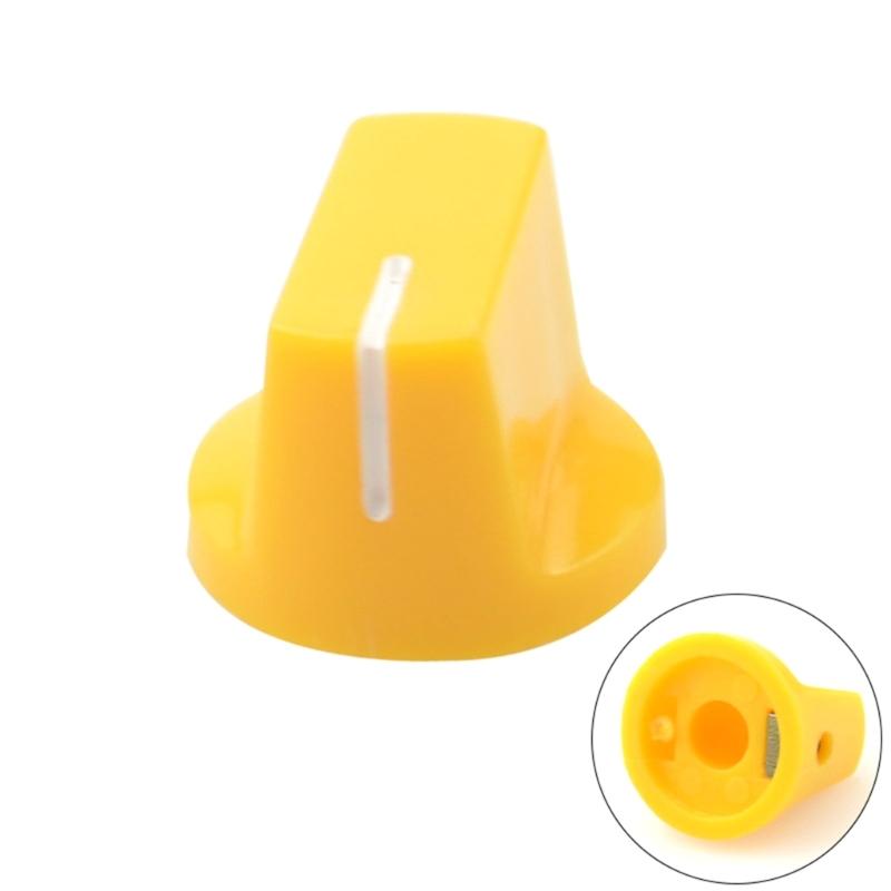 10 шт. Разноцветные ручки для педальных переключателей гитарных эффектов, колпачки для педалей гитарных эффектов