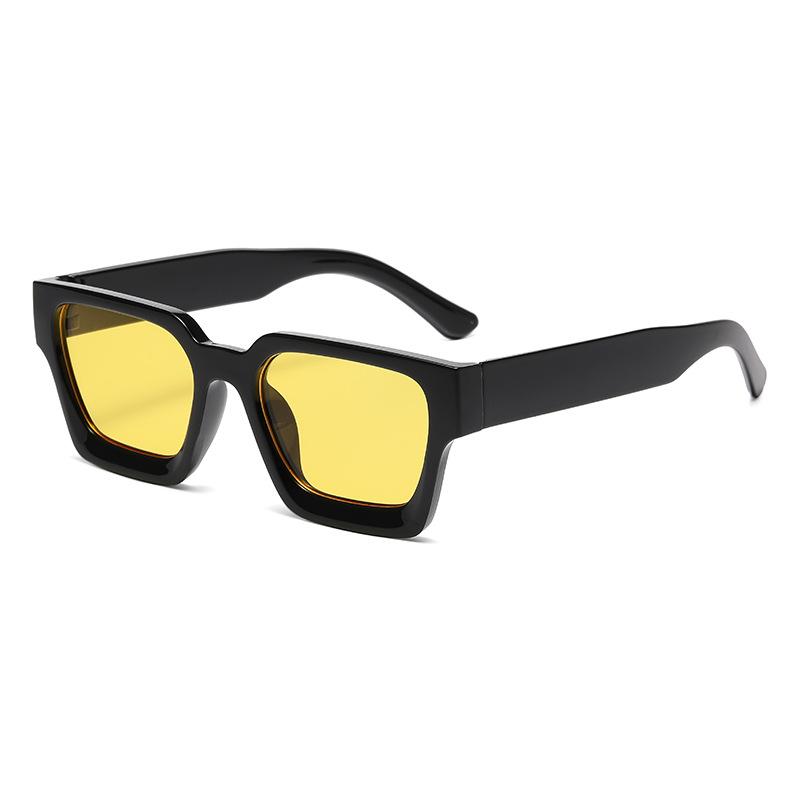 532 Квадратные солнцезащитные очки 4 Xiaohongshu Same Trendy Glasses, персонализированные солнцезащитные очки Spice Girl Hip-Hop