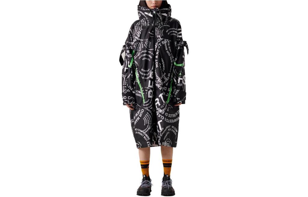 adidas X Stella McCartney Куртки Женские Черные С Капюшоном Средние Другое HT1099