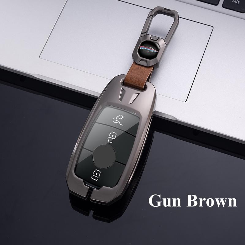 Metal Car Remote Key Case Cover For A C E S G Class GLC CLE CLA W177 W205 W213 W222 X167 AMG W203 W204 W210 W211 W212 W221 Accessories