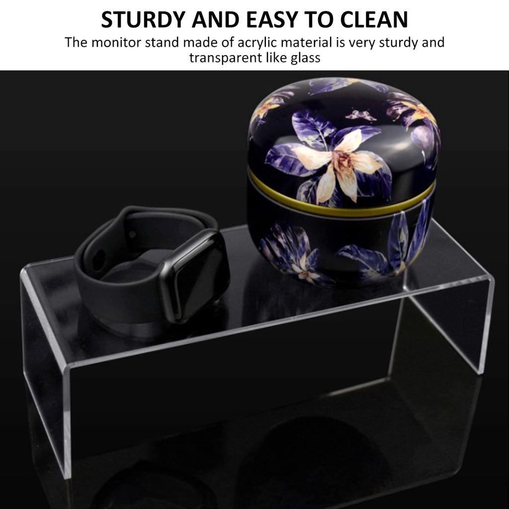 Многофункциональная акриловая подставка для дисплея 3/6/9 шт. Прозрачная мини-стойка для хранения моделей для духов, кукол, ювелирных изделий, декора, органайзер