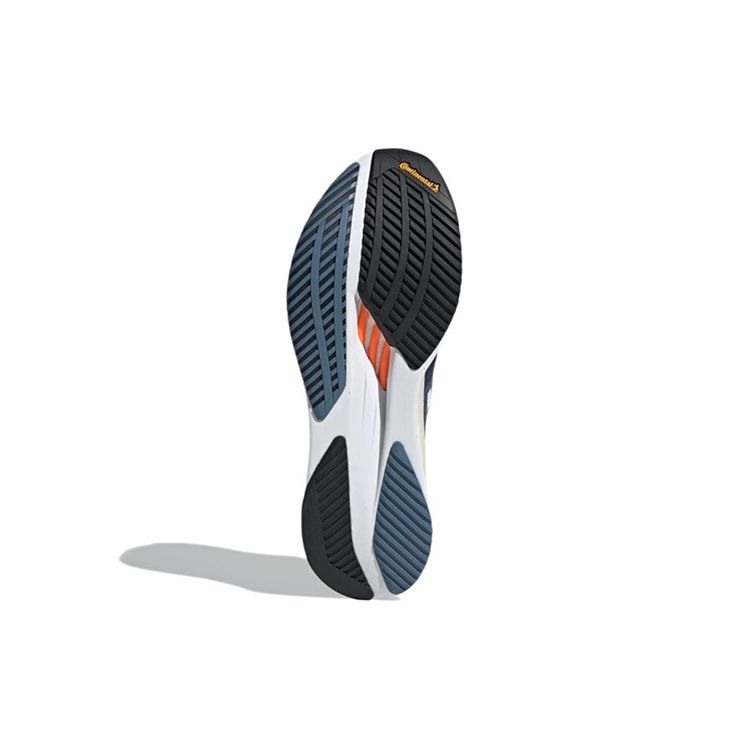 Adidas Adizero Boston 11 Wonder Steel Мужские кроссовки Blue Cloud-White Solar-Orange GX6653