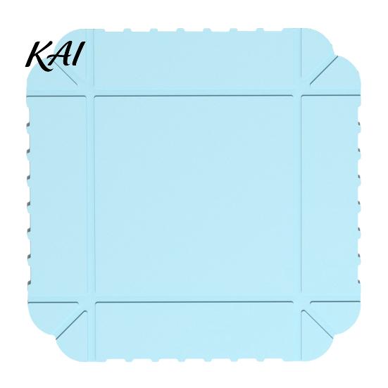 Portable Camping Food Container Foldable Silicone Magnetic Mat, Heat Resistant Hot Pad, Waterproof Table Mat Non-slip Trivet for Kitchen