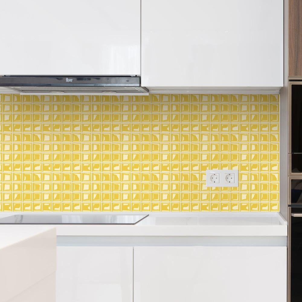 10 шт. Водонепроницаемые самоклеящиеся обои Самоклеящиеся наклейки на стены Ванная комната