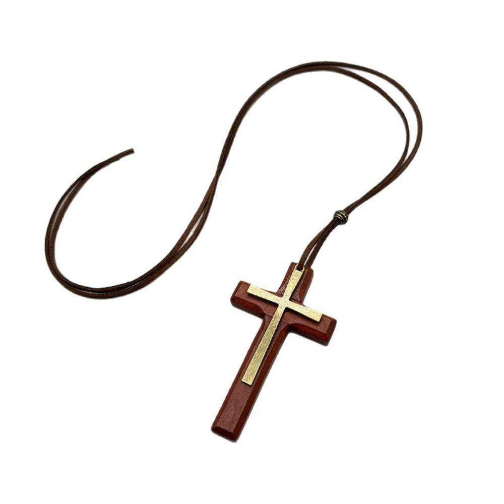 Unisex Design Rope Choker Chain Handmade Rear View Mirror Charm Necklace For Men Women