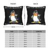 Decorative Pillowcase Guten Morgen Ganz Dnnes Eis Merchandise Seat Throw Pillow Case Cover Zippered Multi-Size