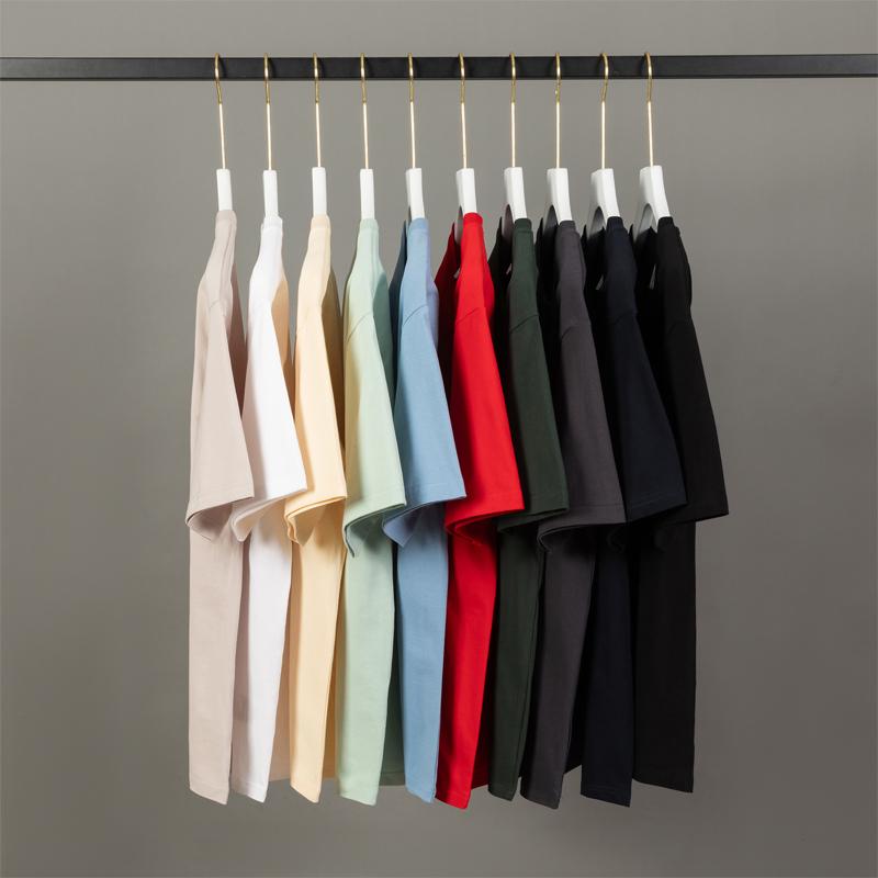 Zirunking Дышащая хлопковая футболка с круглым вырезом и коротким рукавом, облегающие однотонные футболки в уличном стиле HUXI