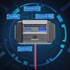 Быстрая зарядка Pd Type C, два порта USB, автомобильное зарядное устройство, адаптер розетки 12 В/24 В, панель питания USB с переключателем для морских мотоциклов