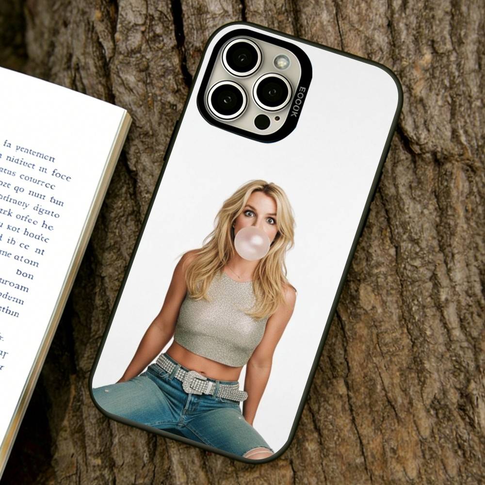 Чехол для телефона Britney Spears Для iPhone 17,16,15,14,13,12,11 Plus,Pro Max,XS,Красочный Серебристый Чехол для телефона Funda Cover