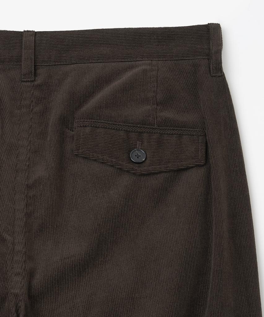 MILLO ARCHIVE Furnet Corduroy Pants [Deep Brown]