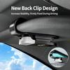 BEKV7 Leather ABS Car Sunglasses Clip Glasses Holder Car Sticker For BMW M 50th E39 E46 E60 E70 E91 E92 F10 F40 G01 X3 X5 X6 X7 Interi