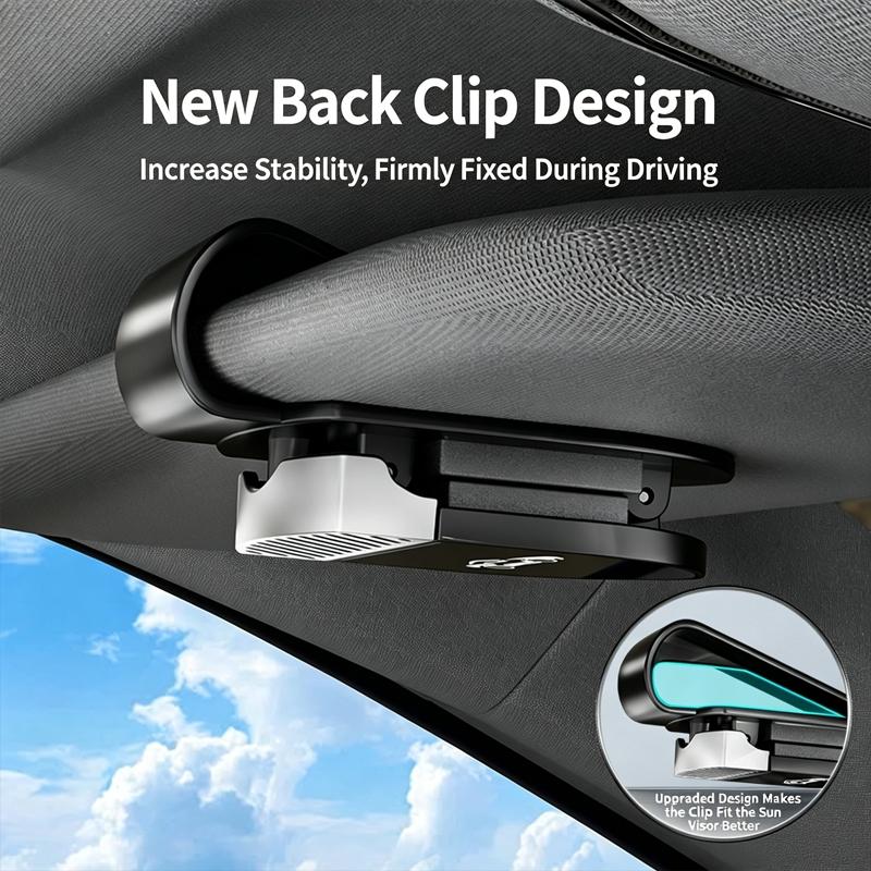 BEKV7 Leather ABS Car Sunglasses Clip Glasses Holder Car Sticker For BMW M 50th E39 E46 E60 E70 E91 E92 F10 F40 G01 X3 X5 X6 X7 Interi