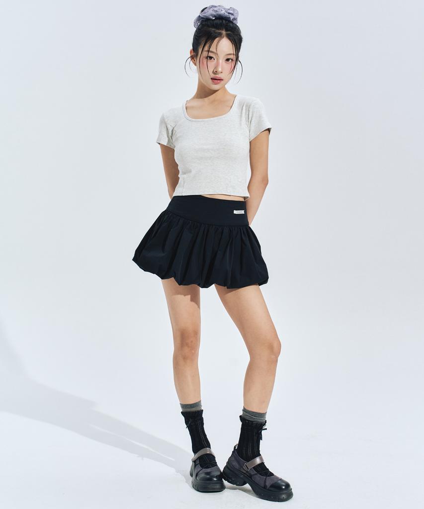 Zero Planet Amélie Balloon Skirt Pants Black