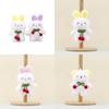 Cherry Plush Rabbit Toy Pp Cotton Stuffed Animal Keychain For Kids Gift