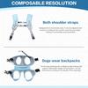 Dog Lift Harness Emergency Backpack Pet Back Leg Support Full Body Lifter Pet Carrier Adjustable Dog Sling for Large Dog