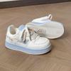 High-value Casual Board Shoes Women's New Platform White Shoes Trendy Versatile Niche Bread Shoes