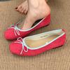 Модные милые балетки с круглым носком и бантом, брендовые, женские, модный лоскутный дизайн, туфли Мэри Джейн, удобные, с мелкой мягкой подошвой, повседневные