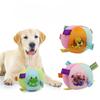Dog Sound Toy Ball, Plush Ringing Ball, Pet Toy Ball, Little Dog Ball, Cute and Boring Ringing Cloth Ball