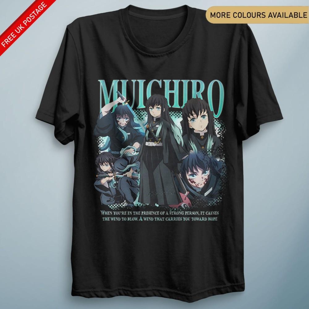 Vintage Mist Breathing TShirt Retro Anime Inspired Graphic Tee Unisex Unisexga